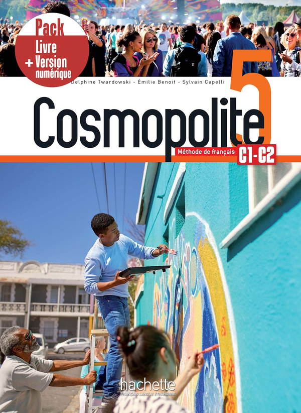 [object Object] «Cosmopolite 5. Pack Livre + Version numérique», авторів Émilie Mathieu-Benoit, Сільвен Капеллі, Дельфіна Твардовскі-Вайтес - фото №1