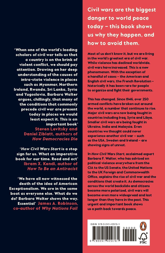 Бумажная книга «How Civil Wars Start. And How to Stop Them», автор Барбара Ф. Уоллес - фото №1