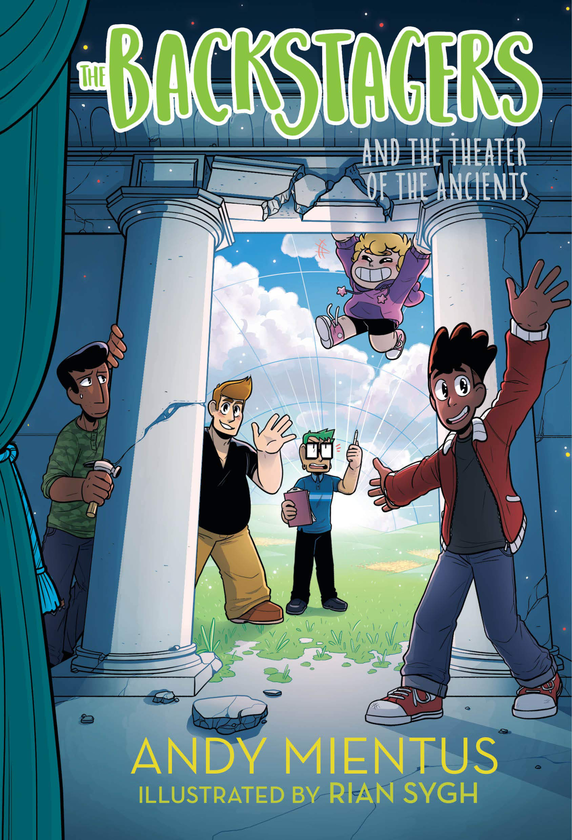 Бумажная книга «The Backstagers and the Theater of the Ancients (Backstagers #2)», автор Энди Миентус - фото №1