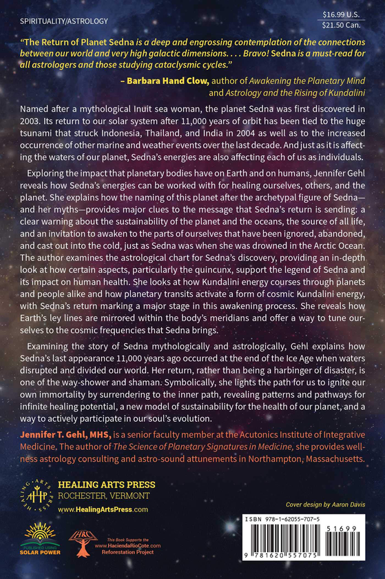 Бумажная книга «The Return of Planet Sedna: Astrology, Healing, and the Awakening of Cosmic Kundalini», автор Дженнифер Т. Гель - фото №1