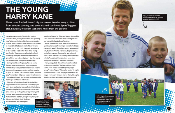 Паперова книга «HARRY KANE: THE ULTIMATE FAN BOOK», автор Адріан Беслі - фото №1