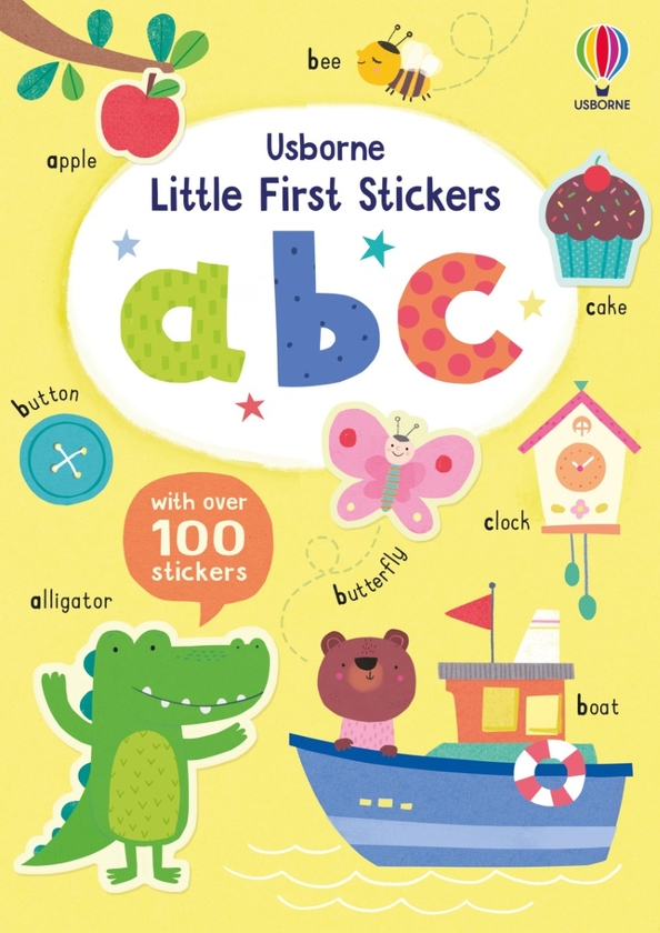 Бумажная книга «Little First Stickers ABC», автор Фелисити Брукс - фото №1