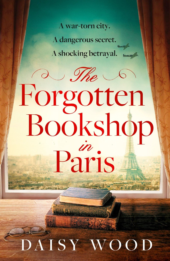 Паперова книга «The Forgotten Bookshop in Paris», автор Дейзі Вуд - фото №1