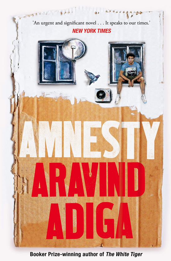 Бумажная книга «Amnesty», автор Аравинд Адига - фото №1