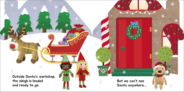 Бумажная книга «Santa's Workshop», автор Доун Сиретт - фото №1