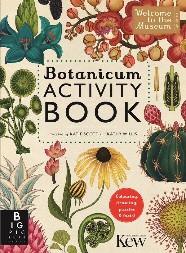 Бумажная книга «Botanicum Activity Book (Welcome To The Museum)», автор Кэтрин Уиллис - фото №1