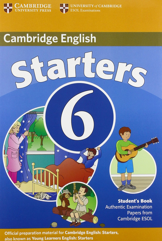 Паперова книга «Cambridge Young Learners English. Tests 6. Starters Student's Book» - фото №1