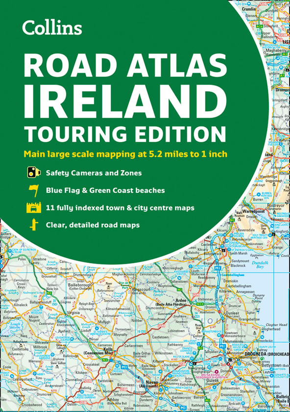 Бумажная книга «Collins Ireland Road Atlas: Touring Edition», автор Collins Maps - фото №1