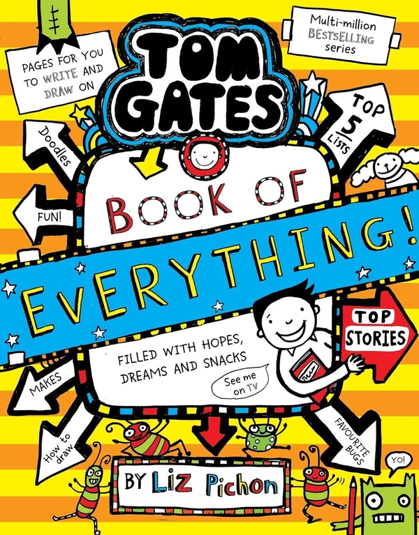 ✴︎tokyo✴︎ 未使用　Tom gates 洋書 7冊 Книга «Tom Gates: Book of Everything» – Ліз Пішон, купити за ціною