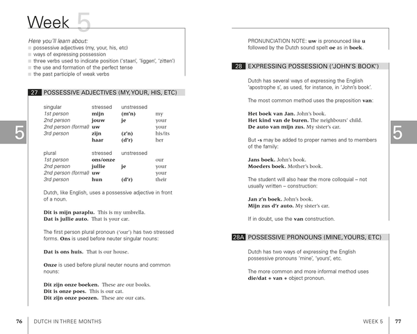 Бумажная книга «Dutch In 3 Months» - фото №1