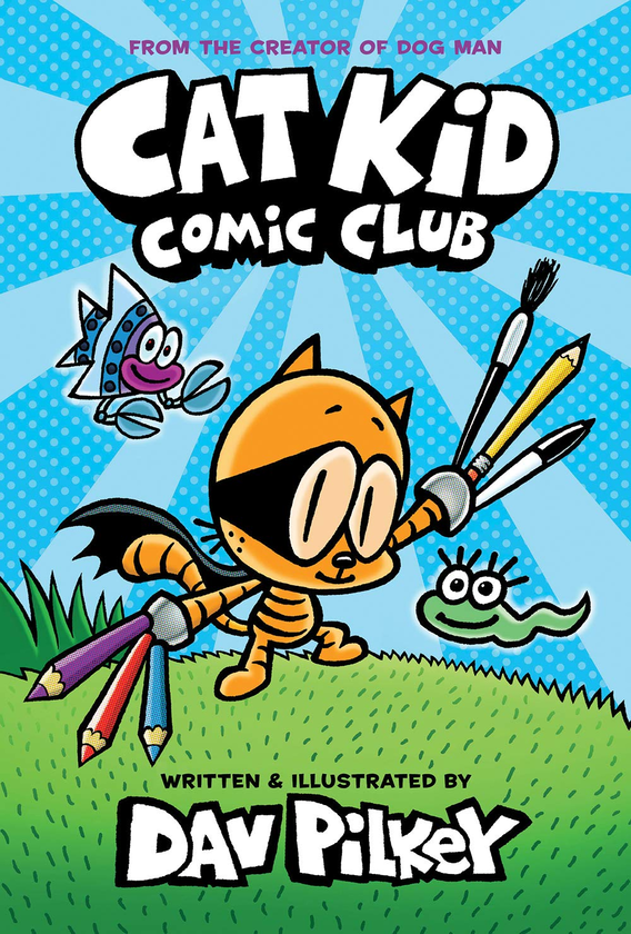 Бумажная книга «Cat Kid Comic Club: From the Creator of Dog Man», автор Дэв Пилки - фото №1