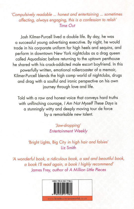 Паперова книга «I Am Not Myself These Days», автор Джош Кілмер-Перселл - фото №1