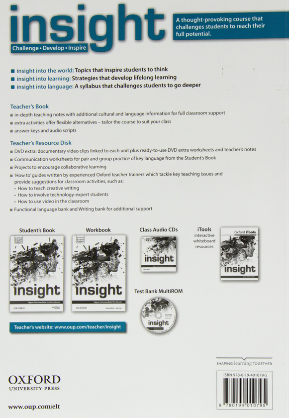 [object Object] «Insight: Upper Intermediate Teacher's Book Teacher's Resource MultiROM Pack», автор Джейн Вайлдман - фото №2 - мініатюра