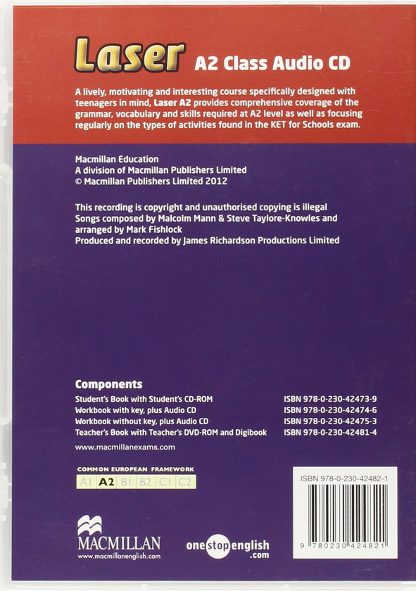 [object Object] «Laser A2: Class Audio CDs», автор Стів Тейлор-Ноулз - фото №2 - мініатюра