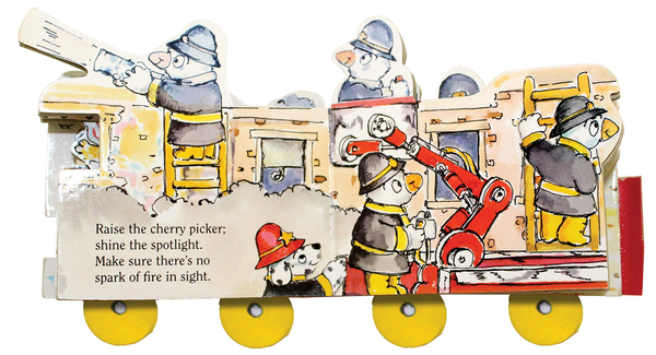 Бумажная книга «Mini Wheels. Mini Fire Engine», автор Питер Липпман - фото №1