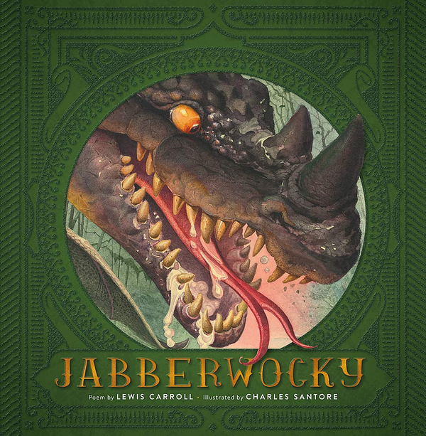 Паперова книга «Jabberwocky», автор Льюїс Керрол - фото №1