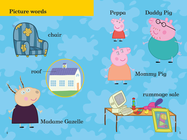 Паперова книга «Ladybird Readers. Level 1. Peppa Pig: Daddy Pigs Old Chair» - фото №1