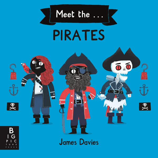 Паперова книга «Meet the Pirates», автор Джеймс Дейвіс - фото №1