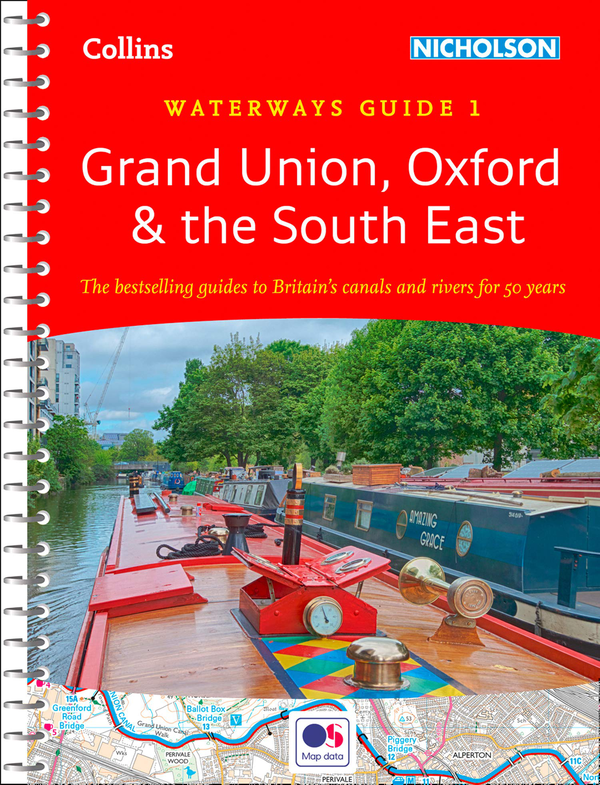 Бумажная книга «Grand Union, Oxford & the South East : Waterways Guide 1» - фото №1