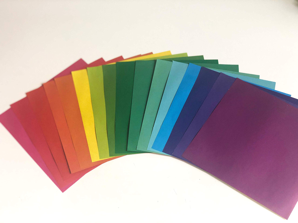 Паперова книга «Origami Rainbow Paper Pack Book» - фото №1