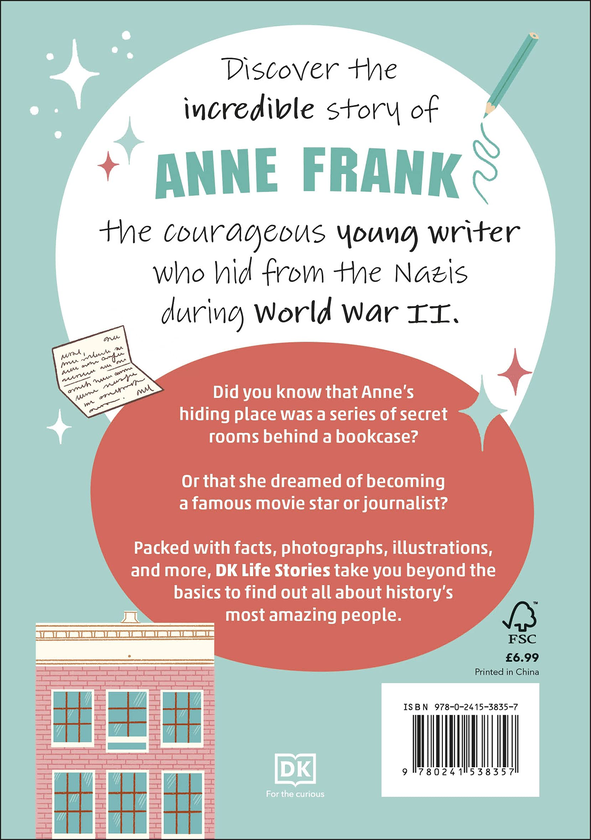 Бумажная книга «Anne Frank», автор Стивен Кренский - фото №1