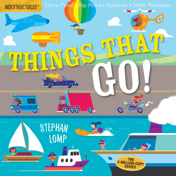 Паперова книга «Indestructibles. Things That Go!» - фото №1