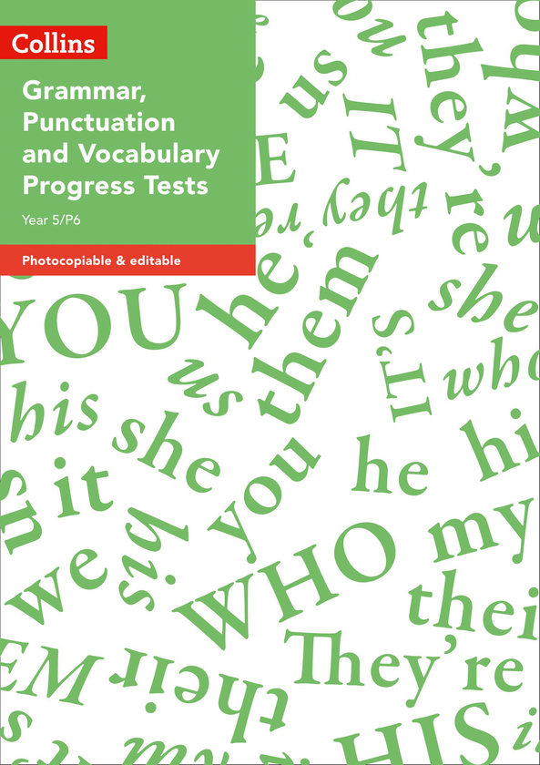 Бумажная книга «Year 5/P6 Grammar, Punctuation and Vocabulary Progress Tests» - фото №1