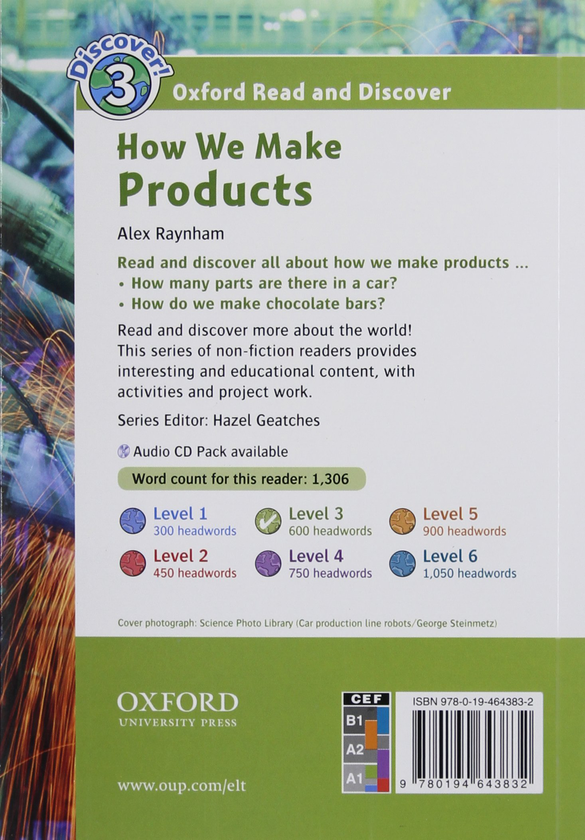 Бумажная книга «Oxford Read and Discover: Level 3: Products», автор Alex Raynham - фото №1