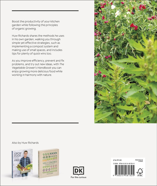 Паперова книга «The Vegetable Grower's Handbook», автор Х'ю Річардс - фото №1
