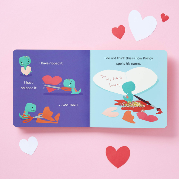 Бумажная книга «Tiny T. Rex and the Perfect Valentine», автор Джонатан Штуцман - фото №1