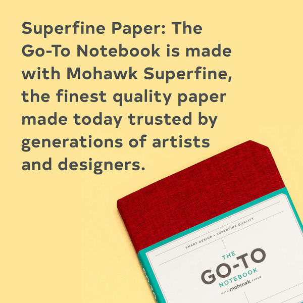 Бумажная книга «Go-To Notebook with Mohawk Paper» - фото №1