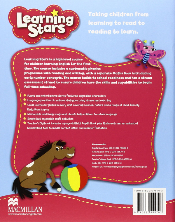 [object Object] «Learning Stars 1: Activity Book», авторов Жанна Перретт, Джилл Лейтон - фото №2 - миниатюра