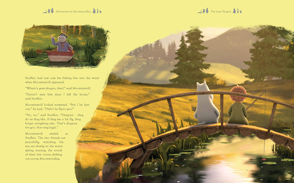 Паперова книга «Adventures in Moominvalley», автор Аманда Лі - фото №1
