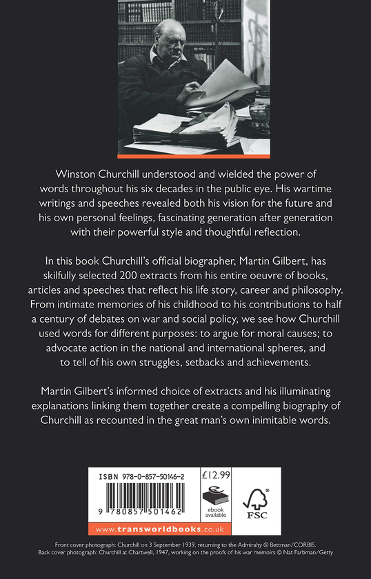Бумажная книга «Churchill. The Power of Words», автор Уинстон Черчилль - фото №1
