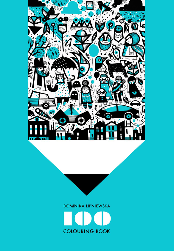 Паперова книга «100 Colouring Book», автор Домініка Ліпневська - фото №1