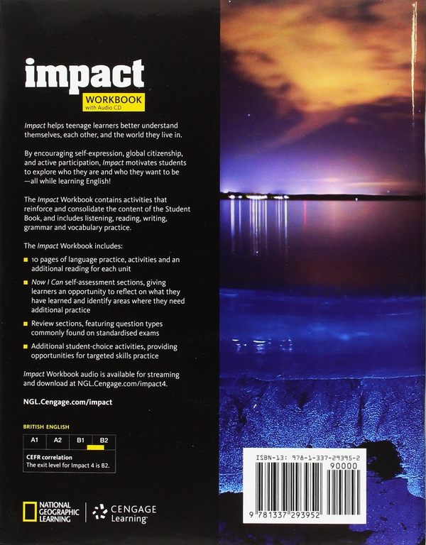Бумажная книга «Impact 4: Workbook + WB Audio CD » - фото №1
