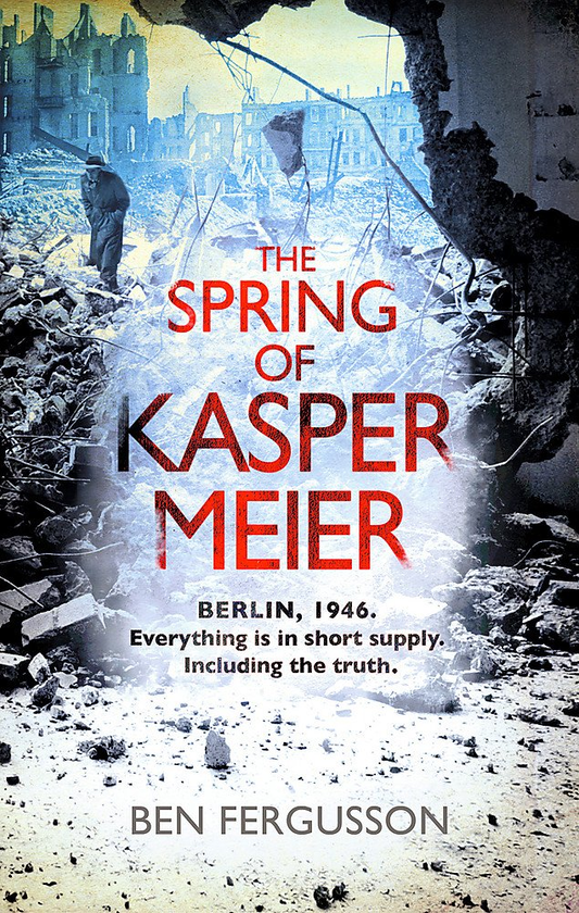 Паперова книга «The Spring of Kasper Meier», автор Бен Фергюссон - фото №1