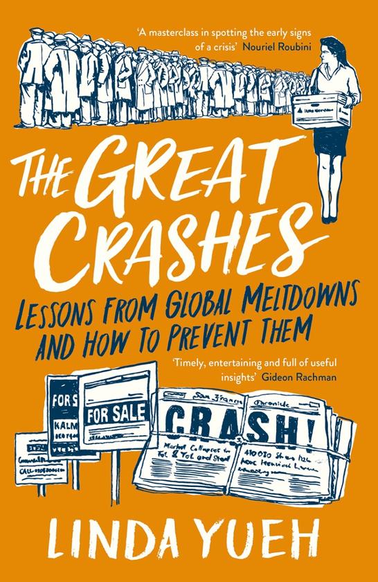 Паперова книга «The Great Crashes», автор Лінда Юех - фото №1