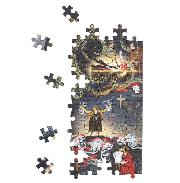 Паперова книга «The World of Dracula. A Jigsaw Puzzle by Adam Simpson. 1000 pieces», автор Адам Сімпсон - фото №1