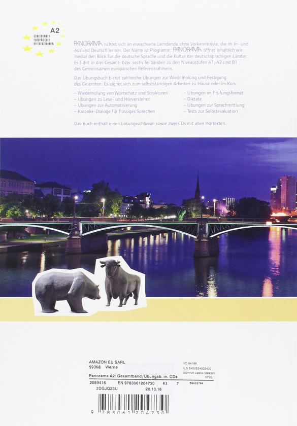 Бумажная книга «Panorama A2 Übungsbuch DaF mit Audio-CDs» - фото №1