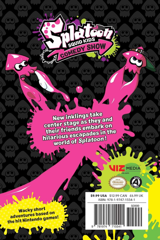 Бумажная книга «Splatoon. Squid Kids Comedy Show. Volume 1», автор Хидеки Гото - фото №1
