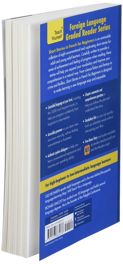 Паперова книга «Short Stories in French for Beginners», автор Оллі Річардс - фото №1