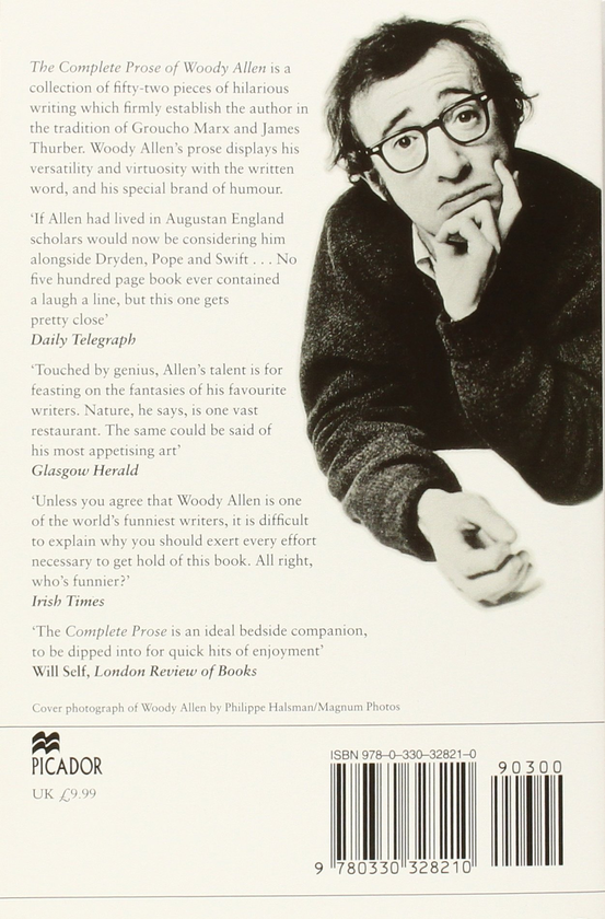 Паперова книга «Woody Allen. Complete Prose», автор Вуді Аллен - фото №1