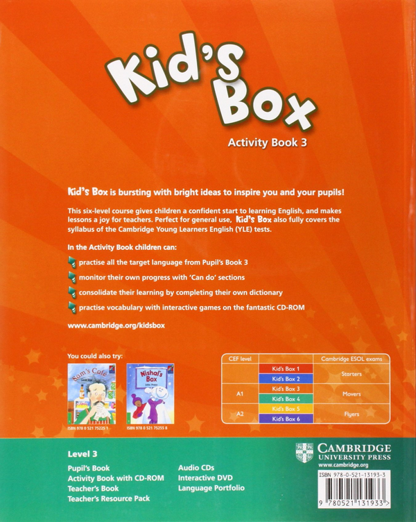 Бумажная книга «Kid's Box. Level 3 Activity», автор Кэролайн Никсон - фото №1