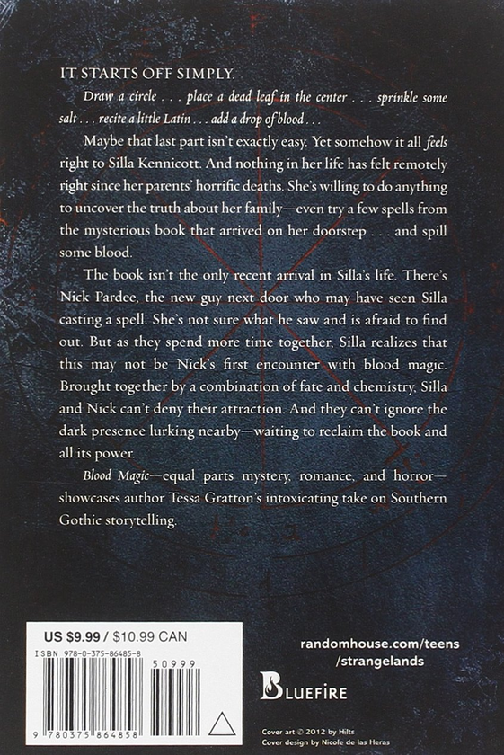 Паперова книга «Blood Magic», автор Тесса Греттон - фото №1