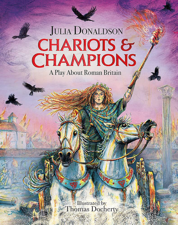 Бумажная книга «Chariots and Champions», автор Джулия Дональдсон - фото №1