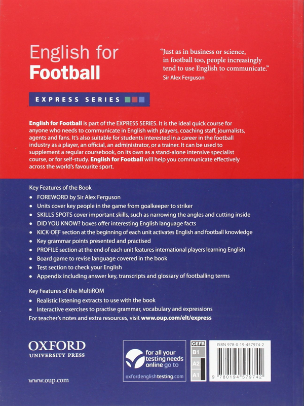 Бумажная книга «English for Football. Student's Book and MultiROM Pack», автор Шон Уоррен - фото №1