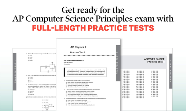 Паперова книга «AP Physics 2. 4 Practice Tests + Comprehensive Review + Online Practice», авторів Джонатан Вольф, Кеннет Райдаут - фото №1