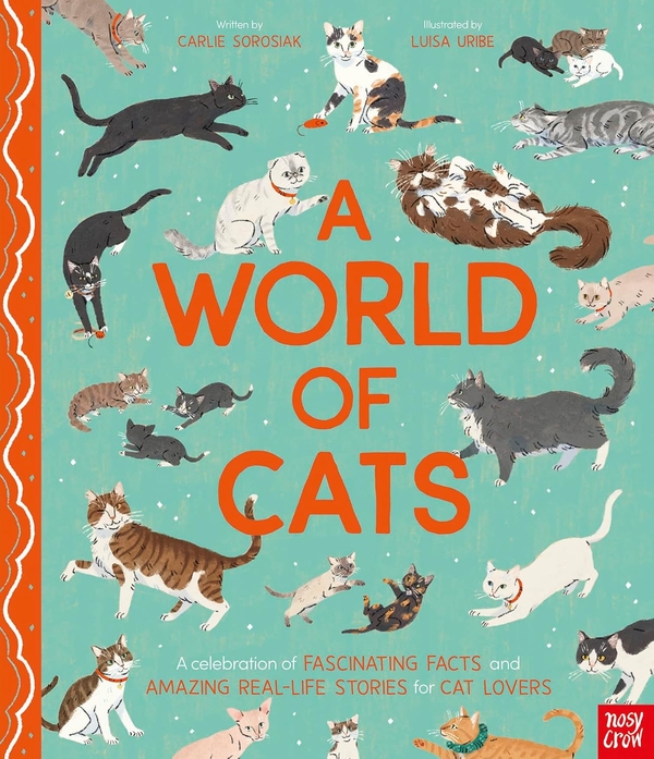 Бумажная книга «A World of Cats», автор Карли Соросяк - фото №1