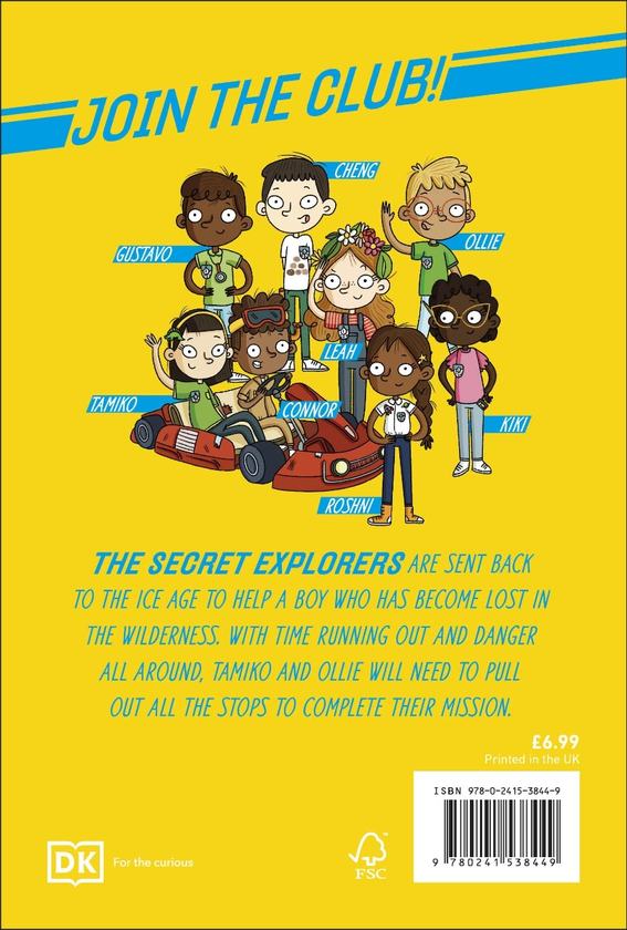 Паперова книга «The Secret Explorers and the Ice Age Adventure» - фото №1